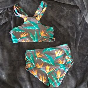 NWOT High waisted Bikini Set